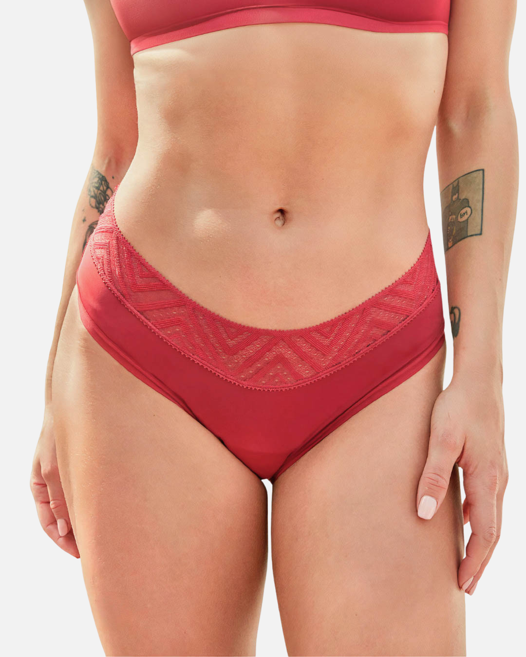 Köp 1 få 2 - Lace Brief